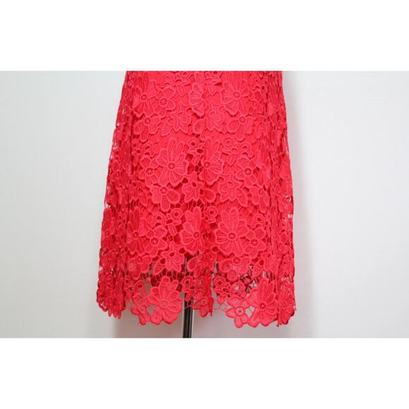 NEW NWT ELIE TAHARI FLORAL GUIPURE LACE SLEEVELESS DRESS 6! - Picture 11 of 11